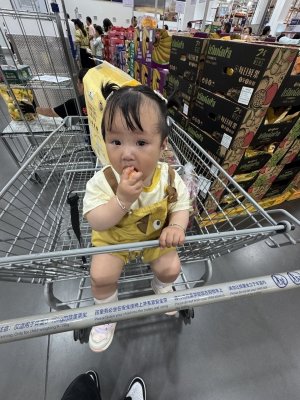 👣逛超市，可以坐着了